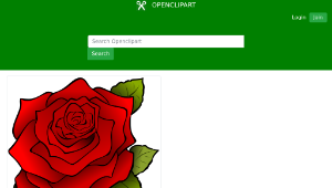 openclipart圖庫：Rosa | Rose-資源代表圖