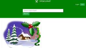 openclipart圖庫：CHRISTMAS 001-資源代表圖