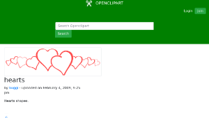 openclipart圖庫：hearts-資源代表圖