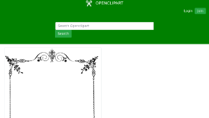 openclipart圖庫：Elegant frame-資源代表圖