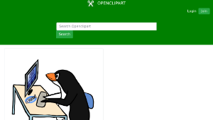 openclipart圖庫：Penguin Admin-資源代表圖