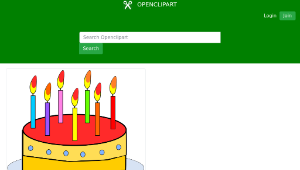 openclipart圖庫：cake-資源代表圖