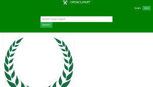 openclipart圖庫：Olive Wreath-資源代表圖