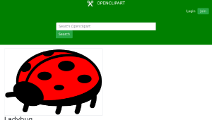 openclipart圖庫：Ladybug-資源代表圖