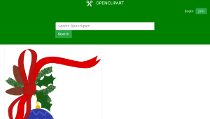 openclipart圖庫：christmas decoration-資源代表圖