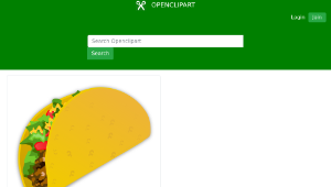 openclipart圖庫：Taco-資源代表圖