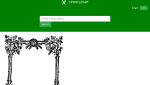 openclipart圖庫：Leafy Vines - Frame-資源代表圖