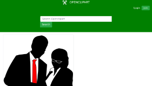 openclipart圖庫：Gente de Negocios, business people-資源代表圖