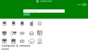 openclipart圖庫：Computer & network icons-資源代表圖