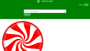 openclipart圖庫：Peppermint Candy-資源代表圖