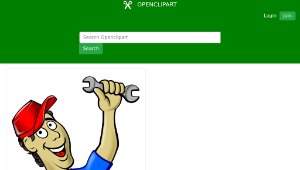 openclipart圖庫：Mechanic-資源代表圖