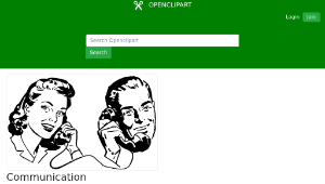 openclipart圖庫：Communication
