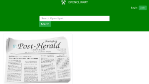 openclipart圖庫：News Paper-資源代表圖