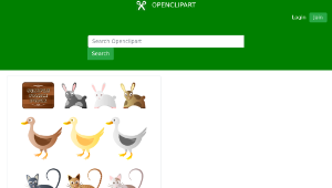 openclipart圖庫：Simple Farm Animals 2-資源代表圖