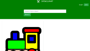 openclipart圖庫：Toy train icon-資源代表圖