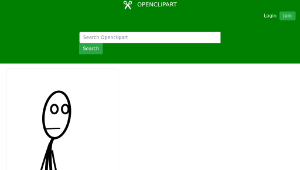 openclipart圖庫：AL-standing-資源代表圖