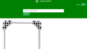 openclipart圖庫：Celtic frame-資源代表圖