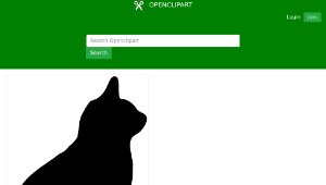 openclipart圖庫：Cat -5-資源代表圖