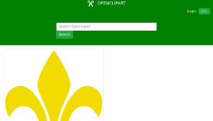 openclipart圖庫：fleur de lis-資源代表圖