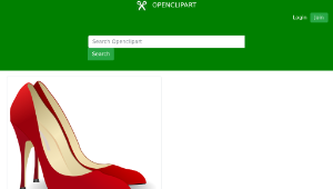openclipart圖庫：High Heels-資源代表圖