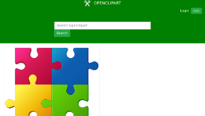 openclipart圖庫：Jigsaw-puzzle-資源代表圖