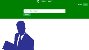 openclipart圖庫：businessman-資源代表圖