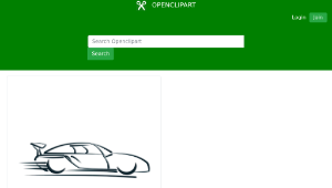 openclipart圖庫：car icon縮圖