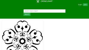 openclipart圖庫：Art-Nouveau-ornament縮圖