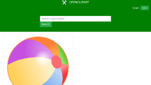 openclipart圖庫：Beachball