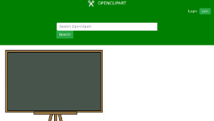 openclipart圖庫：Chalkboard-資源代表圖
