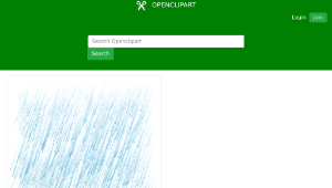 openclipart圖庫：Rain, Heavy縮圖