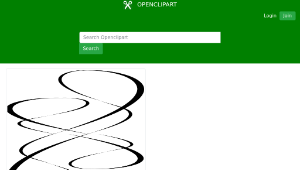 openclipart圖庫：Decorative curves
