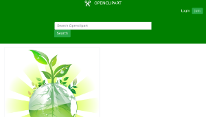 openclipart圖庫：Green Earth