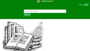 openclipart圖庫：books縮圖