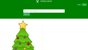 openclipart圖庫：sapin-01-xmas-資源代表圖