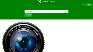 openclipart圖庫：Lens -資源代表圖