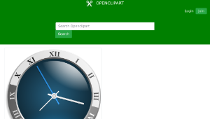openclipart圖庫：Clock-資源代表圖