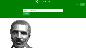 openclipart圖庫：George Washington Carver-資源代表圖