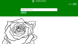 openclipart圖庫：vintage flowers rose-資源代表圖