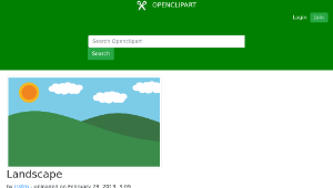 openclipart圖庫：Landscape縮圖