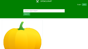openclipart圖庫：Pumpkin縮圖