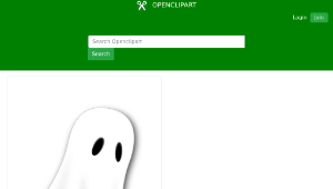openclipart圖庫：Ghost縮圖