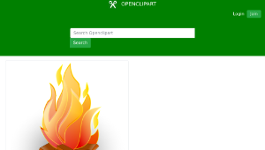 openclipart圖庫：fire-資源代表圖