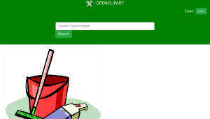 openclipart圖庫：Cleaning tools-資源代表圖