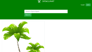 openclipart圖庫：Palm Trees - Palmiers-資源代表圖