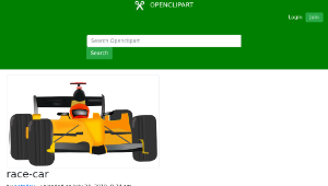 openclipart圖庫：race-car-資源代表圖