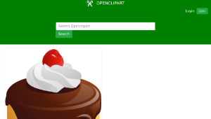 openclipart圖庫：Cake縮圖