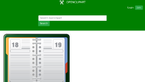 openclipart圖庫：Diary-資源代表圖