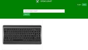 openclipart圖庫：Awesome Keyboard-資源代表圖