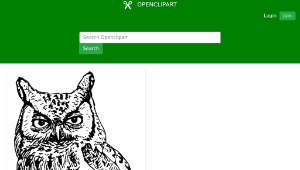 openclipart圖庫：screech owl-資源代表圖